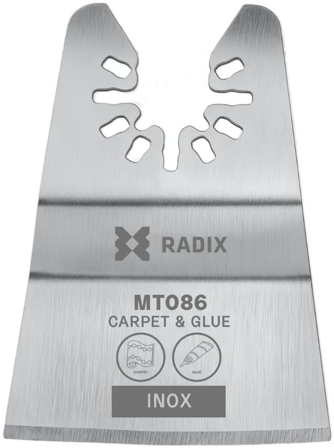 Radix - Multitool spatel - Convex - RVS - 52x40mm