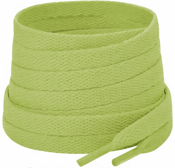 The Kicks Don Veters Plat 120CM - Limoen groen - 8mm
