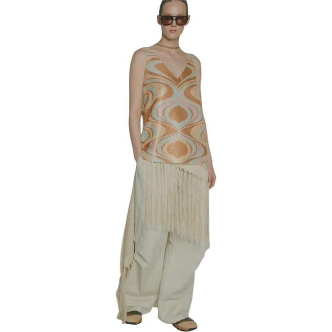 kano's en top vrouw Circus Hotel - top - multicolor