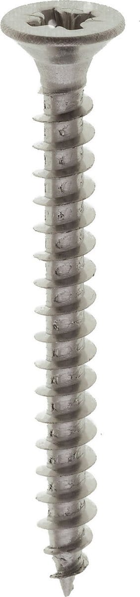Deltafix spaanplaatschroef platkop / kruiskop r.v.s. a2 3.0 x 20 mm 200 st.