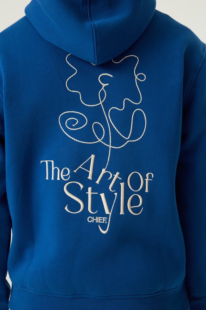 Chief hoodie blauw