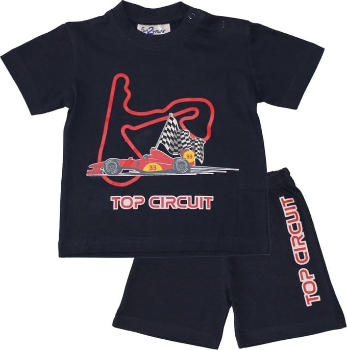 Fun2wear Shortama Racing Top Circuit - Maat 92