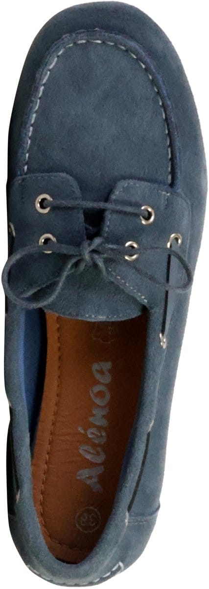 Alénoa leren mocassin