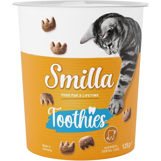 Smilla crunchy snacks proefmix 2 x 125 g - Toothies & Crossies (2 x 125 g)