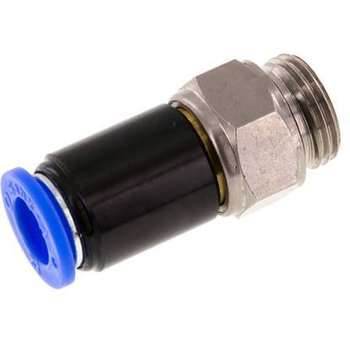 12mm & G1/2'' Draaidoorvoer Insteek Buitendraad Vernikkeld Messing/PBT NBR