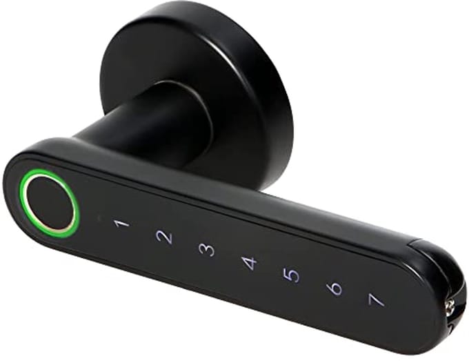 Slimme Deurgreep met Vingerafdruklezer en Bluetooth Functie - Moderne Toegangsoplossing