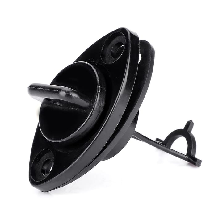 Bouchon de vidange de kayak portable, bouchon fileté pour canot pneumatique, bateau, universel gray