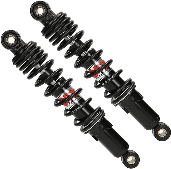 Schokbrekerset YSS High Performance Pro X Citta, Puch Maxi, Tomos 280mm zwart
