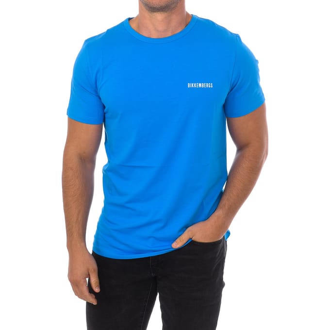 Pupino Herren-Kurzarm-Rundhals-T-Shirt BKK2MTS01