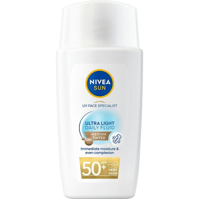 Nivea Sun UV Fluid Medium Tinted SPF50+ - 40 ml