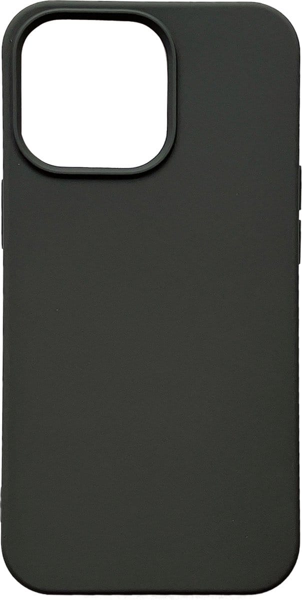 Casemania Hoesje Geschikt voor Apple iPhone 13 Pro - Grijs - Extra Stevig Siliconen Back Cover