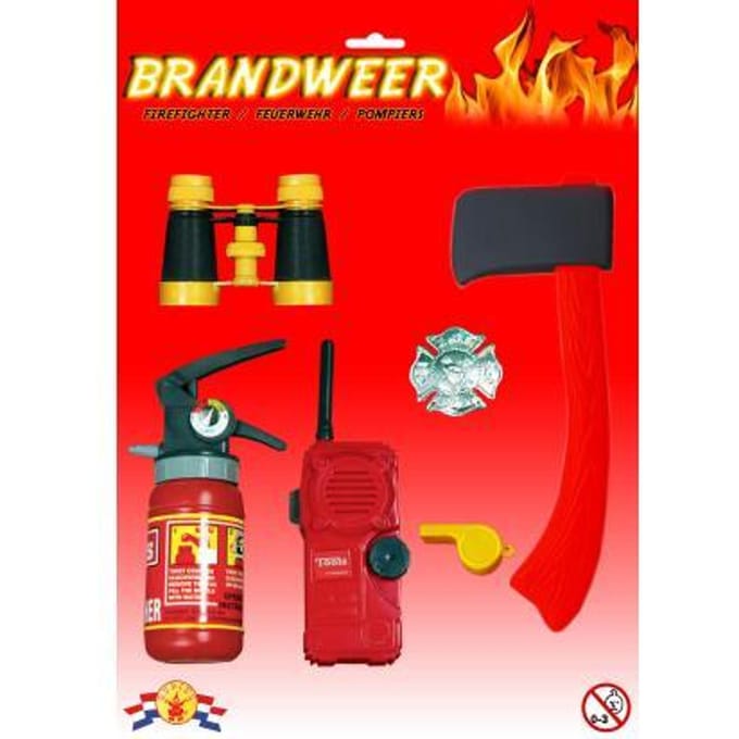 Brandweer accessoiresset