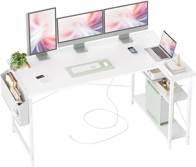 MRKK® Hoekbureau Gaming - Bureau L Vormig - Computer Desk