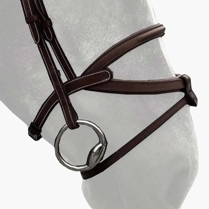 Paardenneusriem Silver Crown Brazilian