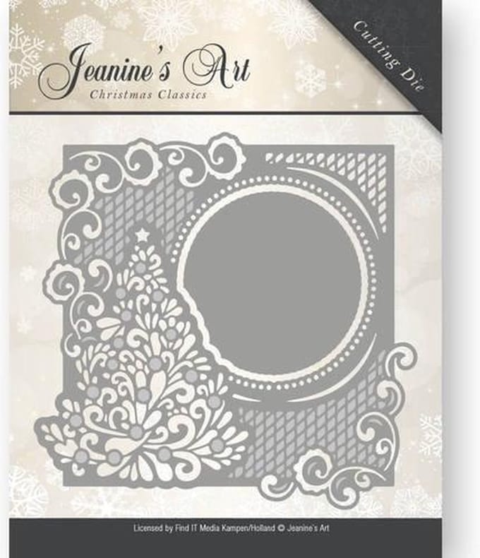 Mal - Jeanines Art - Kerst Classics - Kerstboom Omlijsting