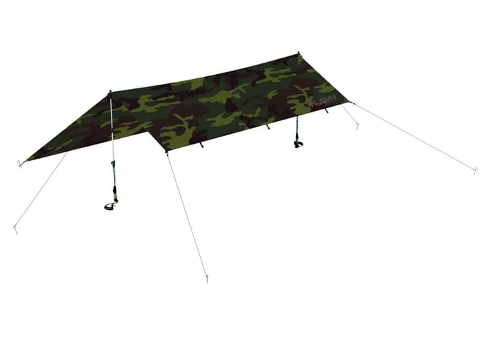 Husky Tarp Rover 300 x 300 - Camouflage Groen