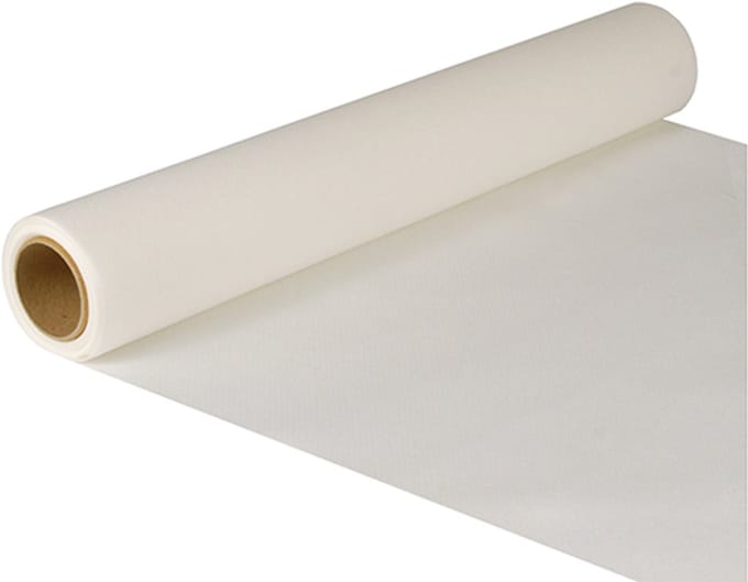 6x Tafellopers ROYAL Collection 5 m x 40 cm wit