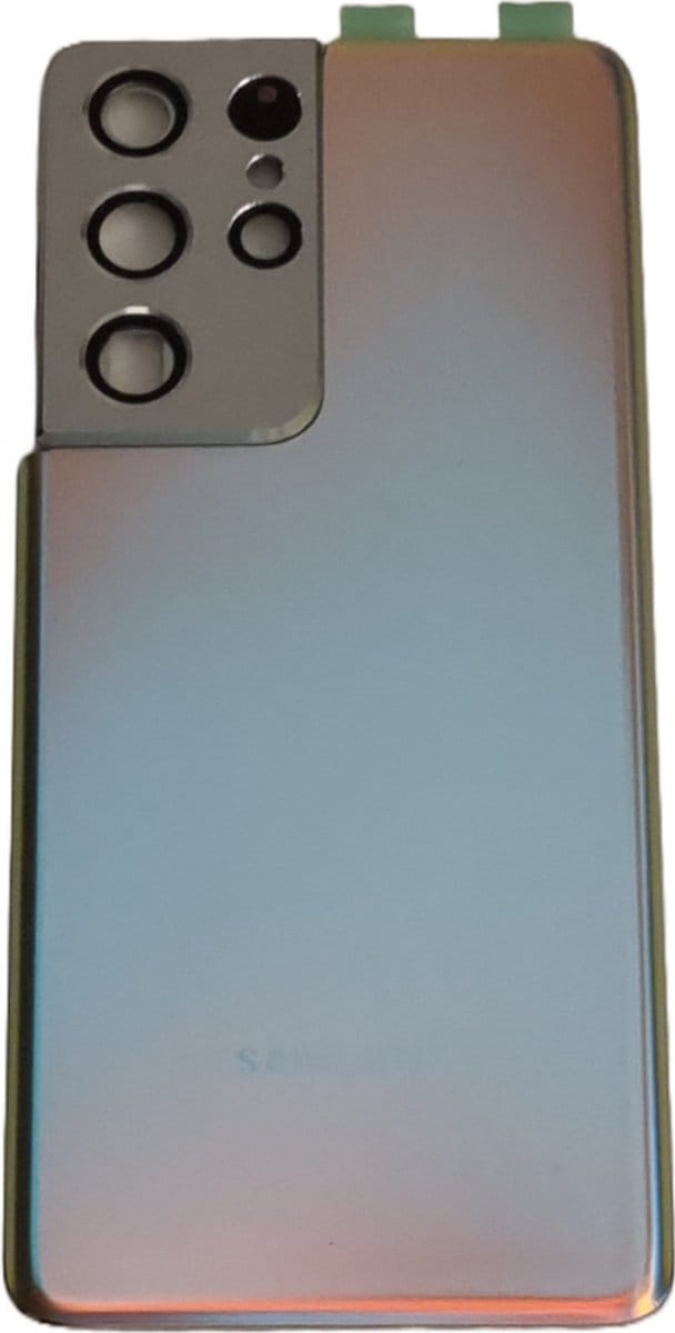 Achterkant Geschikt voor Samsung Galaxy S21 Ultra – Premium – Grijs
