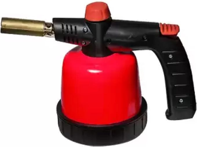 Soldeerbrander / gasbrander-Wt-1045-Weber Tools -Dakbranders-soldeerpistool gasbrander met regelbare vlam