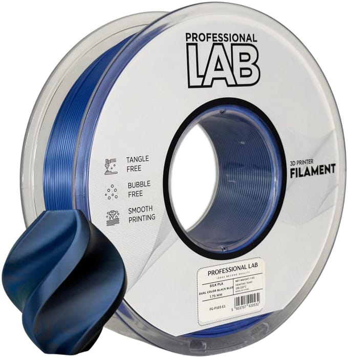 Professional Lab - Silk PLA - Tri Color Sunset Horizon - 1kg - 1.75mm