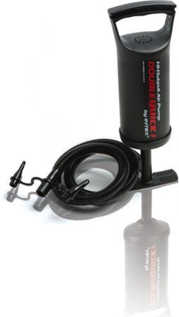 Intex handpomp Double Quick zwart 29 centimeter