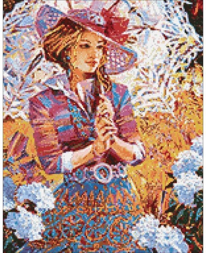 Wizardi Diamond Painting Kit Noblewoman WD162