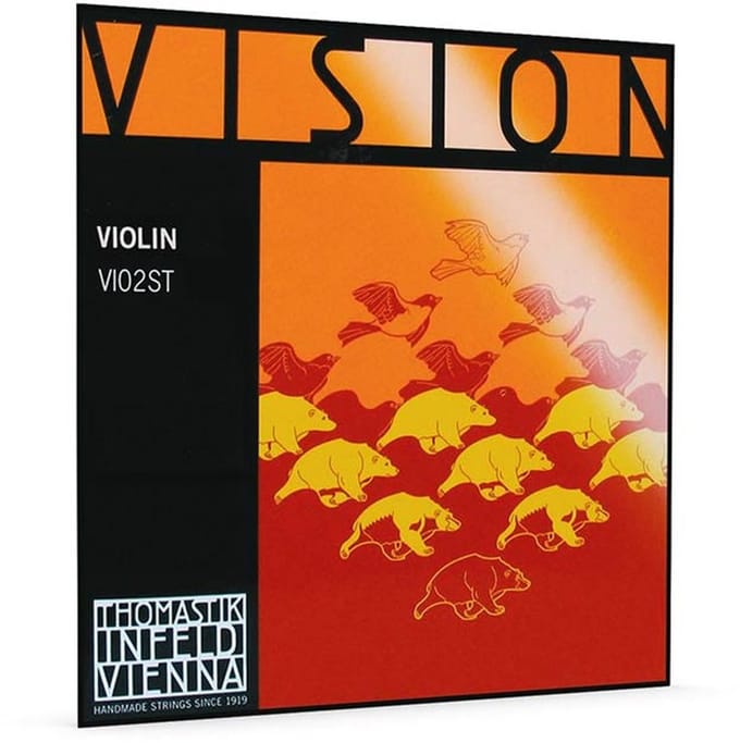 Thomastik Infeld VI-02-ST violin string A-2 4/4 heavy, synthetic core, aluminum wound