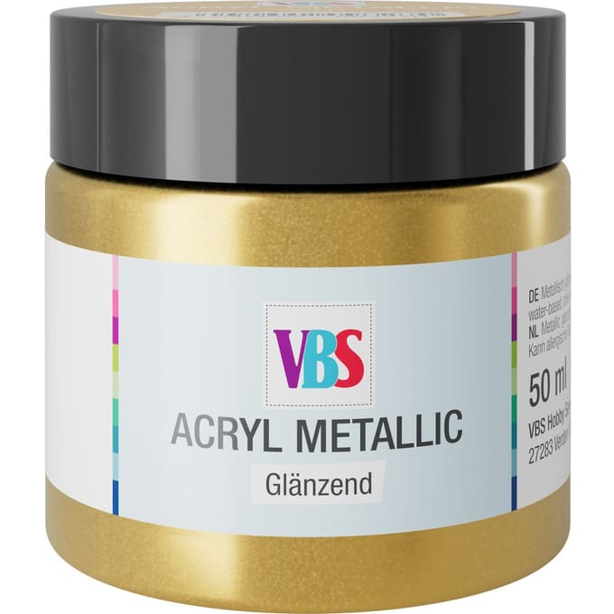 VBS Acryl metallic - Antiek goud