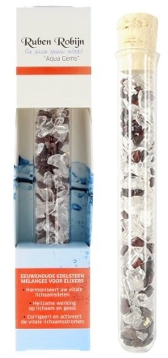 Ritme van het Leven small Aqua Gems edelsteenwand