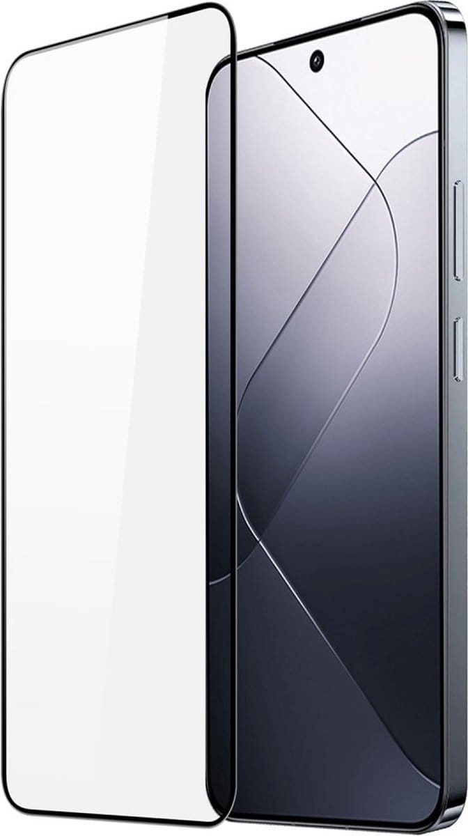 Dux Ducis Screen Protector - Geschikt voor Xiaomi 14 Screen Protector - Dux Ducis Full-Cover Tempered Glass - Zwart
