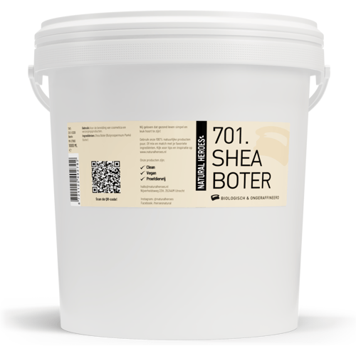 Natural Heroes Shea Butter (Biologisch & Ongeraffineerd) - 1000 ml