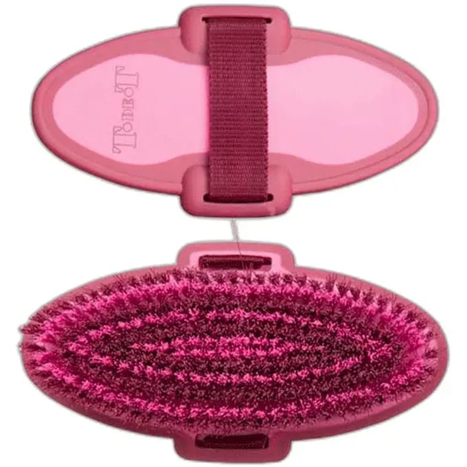 Zachte paardenborstel tweekleurig assortiment T de T
