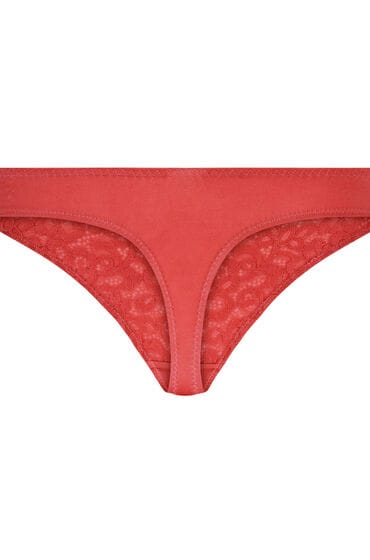 Hunkemöller String Marine Rood