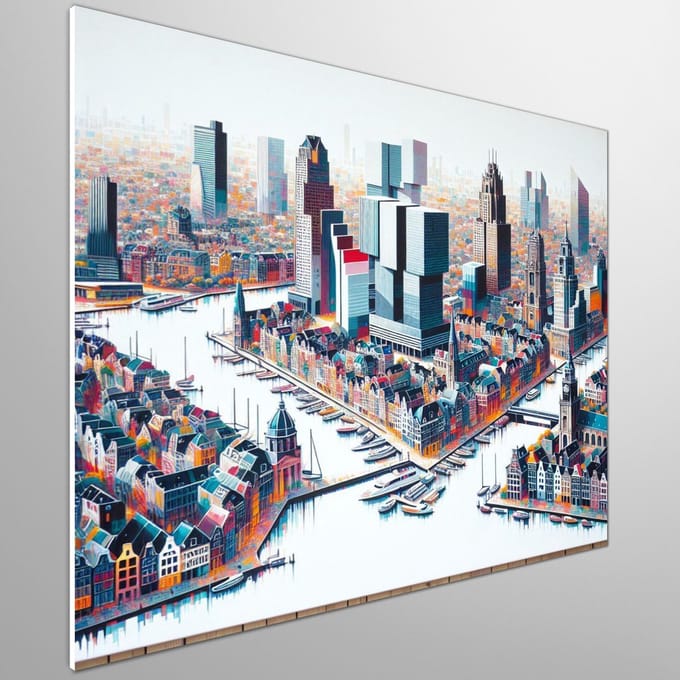 Kunstprint | Wanddecoratie | Forex | 80 × 80 cm
