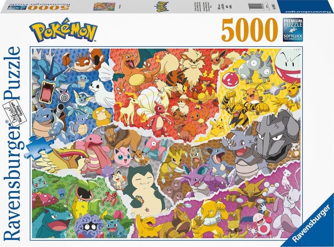 Ravensburger puzzel PokÃ©mon  - Legpuzzel - 5000 stukjes