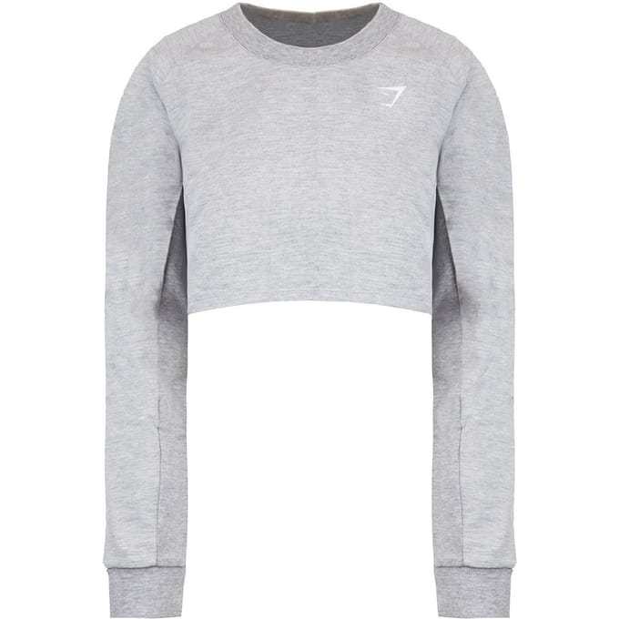 Gymshark Trui in Grijze Mergel voor dames