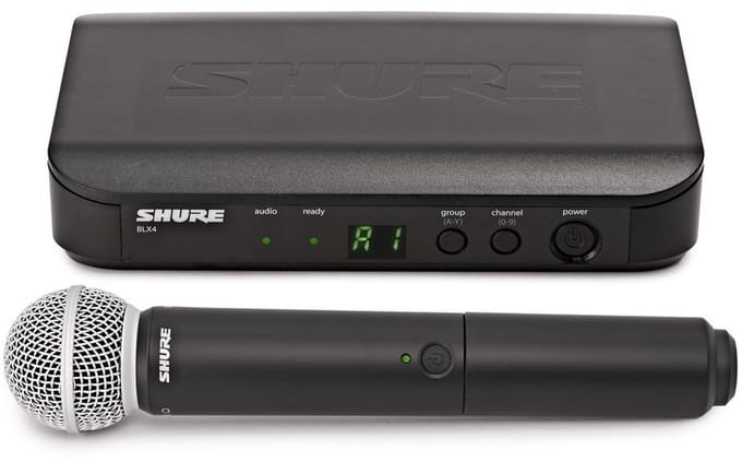 Shure BLX24E/SM58-M17 Draadloze Handheld Microfoon