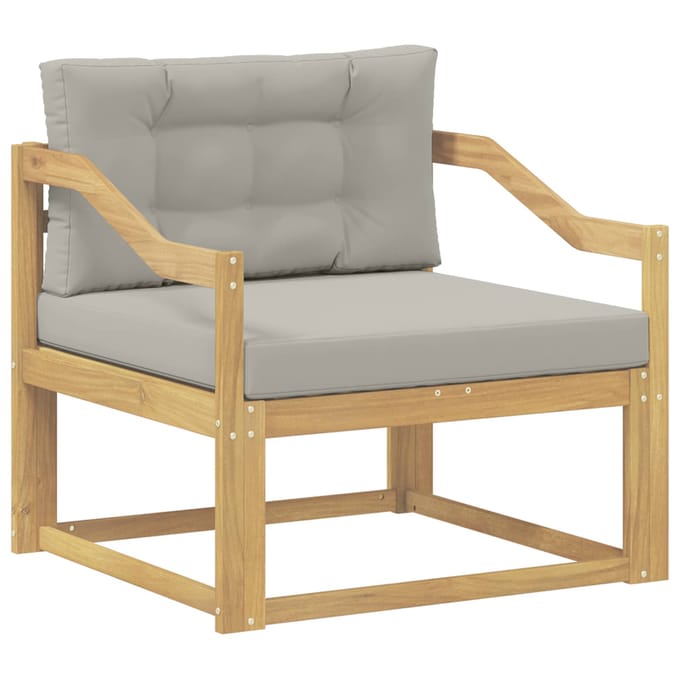 vidaXL - Buiten - Midden - Sofa - Polyester - Wit