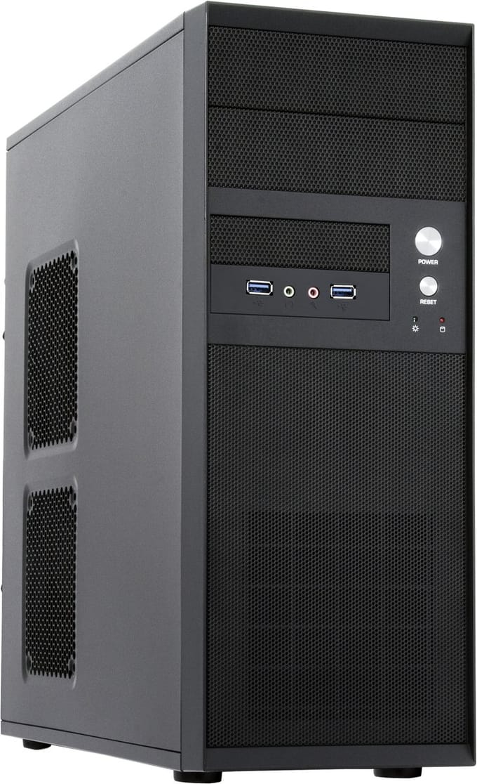Chieftec Atx-Behuizing Cq-01B-U3-Op Voor Computers Zonder Venster