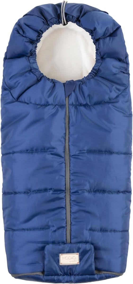 Voetenzak Kinderwagen - Universele Topper - Warmte Buiten - Water & Winddicht - 100 cm Lengte - Blauw
