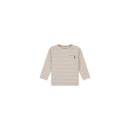 Prénatal baby shirt Light Mud Brown 68 heren