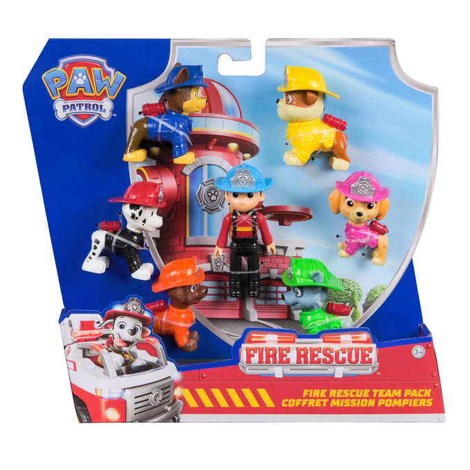 Spinmaster PAW Patrol Fire Rescue - 7 Figures Gift Pack Speelfiguren & personages
