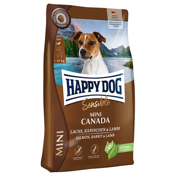 Happy Dog Grain Free Sensible Mini Canada 4 kg - Hond
