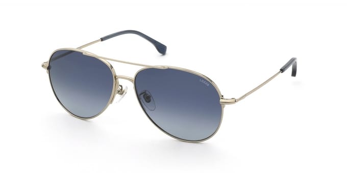 Lozza SL2444 Oro grigio lucido 60/15/145 MAN Zonnebrillen