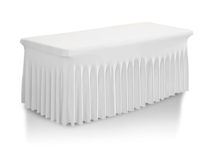 Meble odNowa - Tafelrok - Wit - Skirting - 180x76 cm