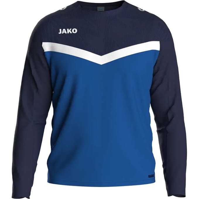 Jako Iconic Sweater Kinderen - Royal / Marine | Maat: 164
