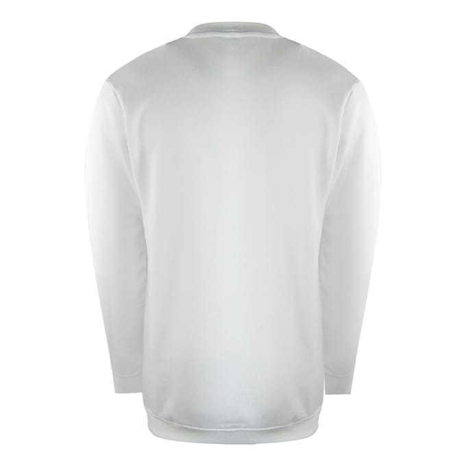 Love Moschino Box Logo Witte Sweatshirt