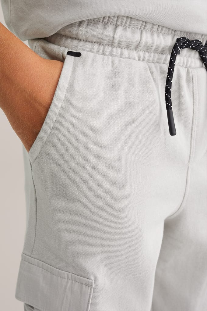 WE Fashion Jogging Pants Light Grey Taglia: 176 | Pantaloni Outlet | kids | Grigio
