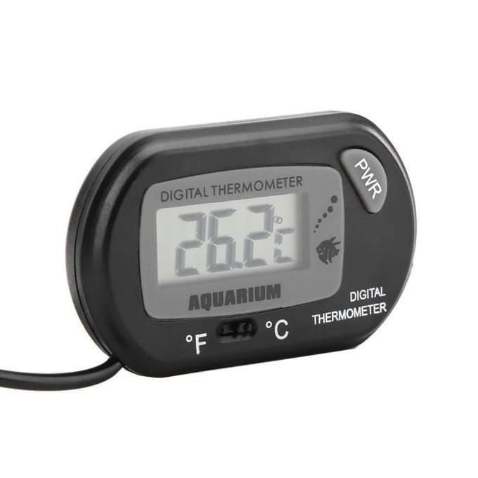 EBTOOLS Digitale Thermometer Digitale Thermometer van Temperatuurmeter voor Aquariumtank met 2 Kleuren Zwart
