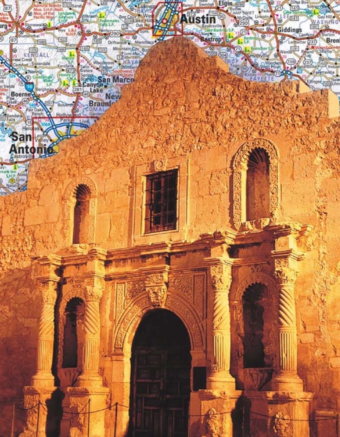 New York Puzzle Company puzzel Texas Mini - 100 stukjes educatief.
